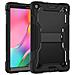 Custodia Per Samsung Galaxy Tab A 8.0"" Supporto E Tracolla Nera - Foto miniatura 1
