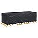 Copertura per mobili da esterno Nero 270 x 110 x 70 cm 420D - Foto miniatura 3