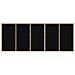 Set da Pranzo per Giardino 11 pcs Beige Poly Rattan - Foto miniatura 8