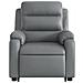 Poltrona Alzapersona Reclinabile Grigio in Similpelle - Foto miniatura 9