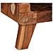 Tavoli da Fine Multicolore legno massello di riciclo - Foto miniatura 8