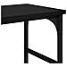 Tavolo consolle con lo scaffale Rovere Nero 150 x 29 x 76,5 cm - Foto miniatura 8