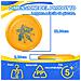 Frisbee Confezione da 6 Dischi Volanti, 22,86 cm per Bambini dai 5 Anni in su, 70 g - Foto miniatura 3