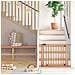 Bettacare Cancelletto Elegance In Legno, Naturale, 79cm - 87cm, Cancelletto Di Sicurezza A Pressione, Passaggio Extra Largo Di 57cm - Foto miniatura 2