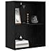 Libreria Rovere Nero 60 x 30 x 76.5 cm Legno multistrato - Foto miniatura 3