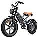 Bicicletta elettrica X50 750W 48V 17AH con batteria rimovibile, pneumatici fat da 20×4 pollici, mountain bike fuoristrada, 7 velocità. - Foto miniatura 1