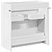 Mobiletto da Bagno Sotto Lavabo Bianco 78,5 x 37,5 x 81 cm - Foto miniatura 5