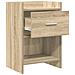 Comodini Rovere Sonoma 40 x 30 x 60 cm Legno ingegnerizzato - Foto miniatura 3