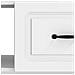 Tavolino da salotto Bianco 90 x 50 x 37 cm Legno ingegnerizzato - Foto miniatura 9