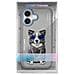 Custodia Iphone 17 Nimmy Glasses Cool Dog Grigia - Foto miniatura 1