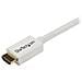 Cavo HDMI ad alta velocità da 3 m - Cavo Ultra HD 4k x 2k a parete CL3 bianco - HDMI a HDMI - M / M - Foto miniatura 2