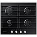 Piano Cottura NA64H3010AK a Gas 4 Fuochi Colore Nero con FSD - Foto miniatura 3