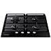 Piano Cottura NA64H3010AK a Gas 4 Fuochi Colore Nero con FSD - Foto miniatura 5
