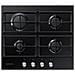 Piano Cottura NA64H3010AK a Gas 4 Fuochi Colore Nero con FSD - Foto miniatura 1