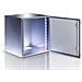 Armadio Rack 19" a muro 13U grigio IP65 porta cieca - Foto miniatura 1