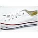 All Star Scarpe Uomo Donna Bianche Basse Tela Ox Optic 37,5 - Foto miniatura 24