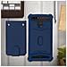 Cover Smartphone 4,7"" A 5,0"" Cover Universale Silicone Porta-carte - Blu - Foto miniatura 5