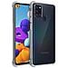 Cover Samsung Galaxy A21s Silicone Bumper Resistente Trasparente - - Foto miniatura 7