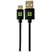 Cavo Usb A Maschio 2.0 / Usb-c Maschio 1m Nero - Foto miniatura 1