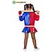 Costume Crazy Queen Tg. 5/6 Anni Carnevale - Foto miniatura 4