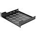 1u 10in Shelf Black 44x254x200 Mm Ral 9005 - Foto miniatura 1