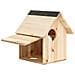 Casetta per Scoiattoli in Legno Massello di Abete 26x25x29 cm - Foto miniatura 3