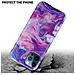 Custodia Compatibile Con Apple Iphone 12 Pro Max In Marmo Rosa Viola No. 19 - Coperchio Protettivo In Silicone Tpu Con Motivo A Mosaico - Foto miniatura 4