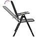 Sedie Giardino Pieghevoli 2 Pz Rete Metallica Espansa Antracite - Foto miniatura 5