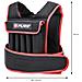Gilet Pesi Zavorrato Da 20 Kg Allenamento Fitness Workout Corsa 45 X 80-120 Cm - Foto miniatura 4