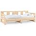 Dormeuse Estraibile In Legno Massello Di Pino 2x (90x200) Cm - Foto miniatura 2