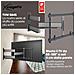 Supporto VOG5858450 da Parete per TV 55-100" Girevole 180° Colore Nero  - Foto miniatura 2