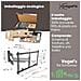 Supporto VOG5858450 da Parete per TV 55-100" Girevole 180° Colore Nero  - Foto miniatura 4