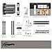 Supporto VOG5858450 da Parete per TV 55-100" Girevole 180° Colore Nero  - Foto miniatura 5