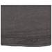 Piano Tavolo Marrone Scuro 60x50x2cm Rovere Massello Trattato - Foto miniatura 3
