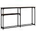 Tavolino Consolle Rovere Fumo 145x22,5x75 Cm Legno Multistrato - Foto miniatura 2