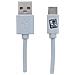 795925 Cavo Usb 1 M Usb 3.2 Gen 1 (3.1 Gen 1) Micro-usb B Usb C Bianco - Foto miniatura 1