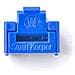 Nl03p2db Clip Sicura Bloccaporte Rj-45 Blu 100 Pz - Foto miniatura 2