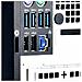 Nl03p2db Clip Sicura Bloccaporte Rj-45 Blu 100 Pz - Foto miniatura 6