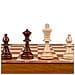 Set Di Scacchi Da Torneo Professionale Europeo Fatto A Mano Da Con Custodia In Legno - Pezzi Degli Scacchi In Legno Intagliato A Mano E Scatola Di Immagazzinaggio Per Conservare Tutti I Pezzi - Foto miniatura 2