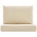 Cuscini Per Pallet 2 Pz Beige In Tessuto Oxford - Foto miniatura 2
