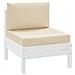 Cuscini Per Pallet 2 Pz Beige In Tessuto Oxford - Foto miniatura 7