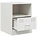 Comodino Bianco 34,5x39x44 cm in Acciaio - Foto miniatura 6