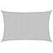 Vela Parasole Grigio Chiaro 8x5 M 100% Poliestere Oxford - Foto miniatura 2