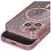 Cover Magsafe Per Iphone 15 Pro Max Silicone Glitterato - Foto miniatura 4