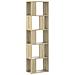 Libreria 5 Ripiani Rovere Sonoma 45x23,5x162,5cm Multistrato - Foto miniatura 2