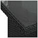 Set Divani Da Giardino Con Cuscini 7pz Nero Polyrattan - Foto miniatura 8