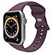 Apple Watch Cinturino In Morbido Silicone Compatibile Con Apple Watch 38/40/41 Mm Viola - Foto miniatura 1