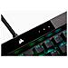 K100 RGB tastiera Gaming USB QWERTY Inglese US Nero - Foto miniatura 5