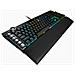 K100 RGB tastiera Gaming USB QWERTY Inglese US Nero - Foto miniatura 19