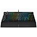 K100 RGB tastiera Gaming USB QWERTY Inglese US Nero - Foto miniatura 25